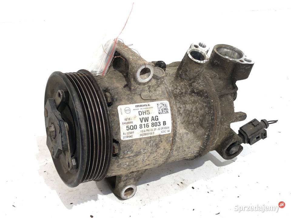 SPRĘŻARKA KLIMATYZACJI SKODA RAPID 5Q0816803B 16