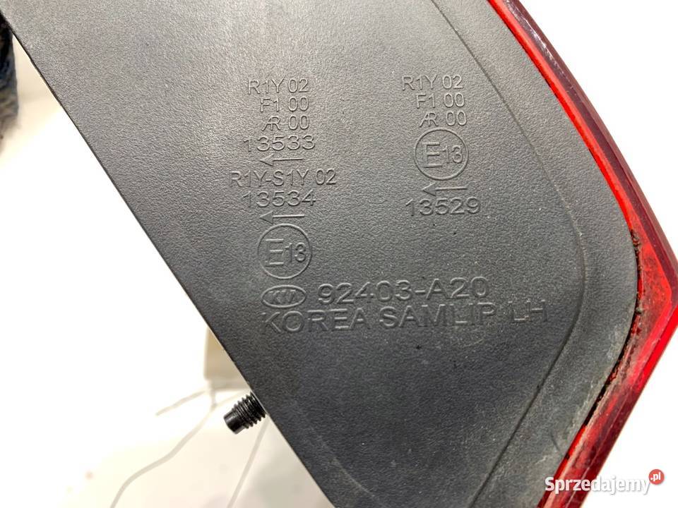 LAMPA LEWY TYŁ WEWNĘTRZNA LED KIA CEED 92403A20