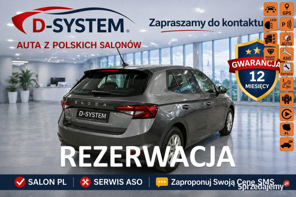 koda Fabia 23 Salon Polska 1Właściciel GWARANCJA wielofunkcyjna kierownica Białystok