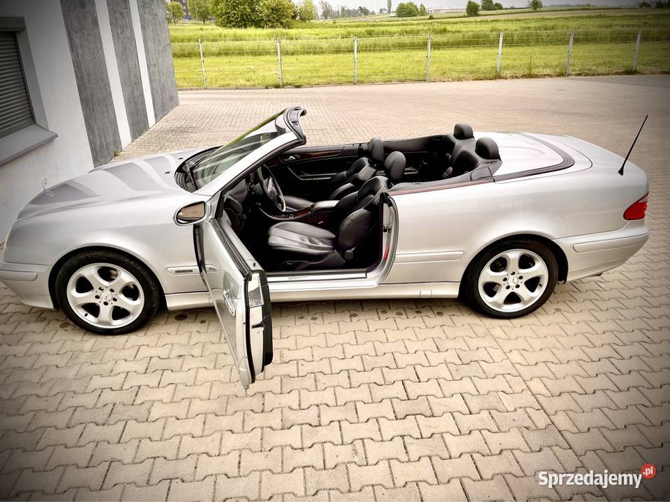 Mercedes Clk w208 Lift full cabriolet prawdziwy lakier metallic Tarnowskie Góry
