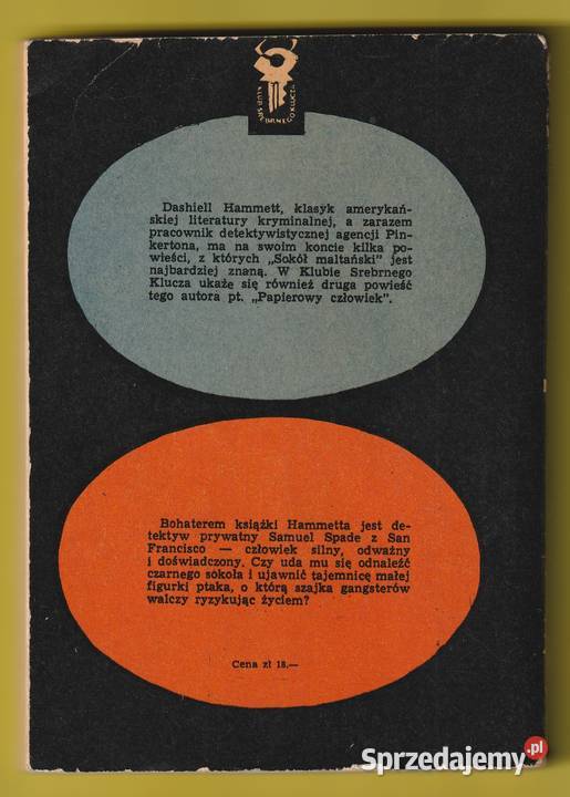 KSK SOKÓŁ MALTAŃSKI DASHIELL HAMMETT 1963 Pozostałe