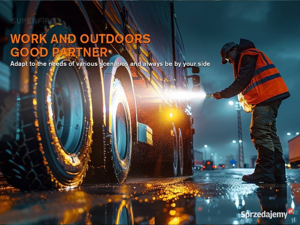 Taktyczna mocna latarka Super Fire Y16 moc 20W Latarki i oświetlenie Warszawa sprzedam