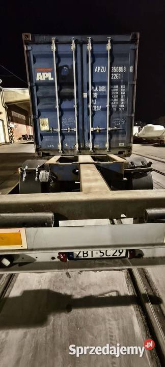 Wielton naczepa podkontenerowa pod kontener