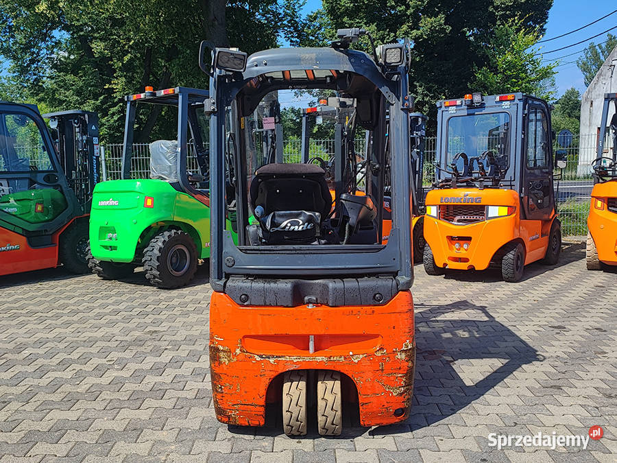 Wózek widłowy elektryczny Linde E1602 16 t hilo Kęty