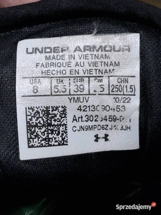 Buty 39 Under Armour Hovr Sonic Storm sportowe inna Kraków
