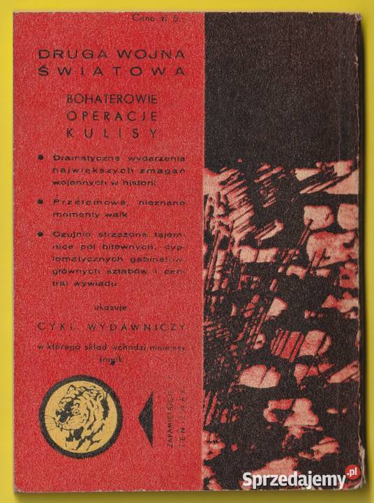 ŻÓŁTY TYGRYS TWIERDZA BRZESKA 1966 sprzedam