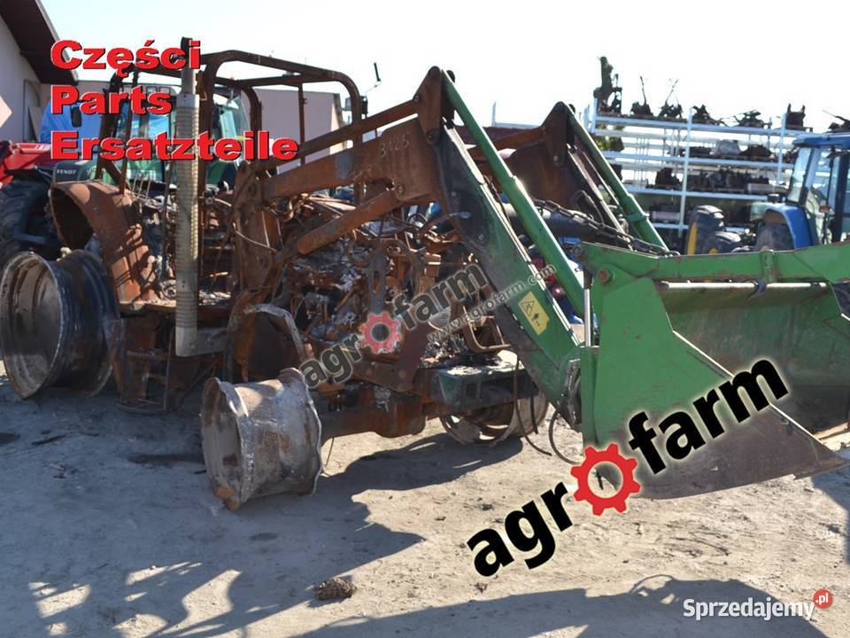 John Deere 6230 części silnik skrzynia biegów Byków