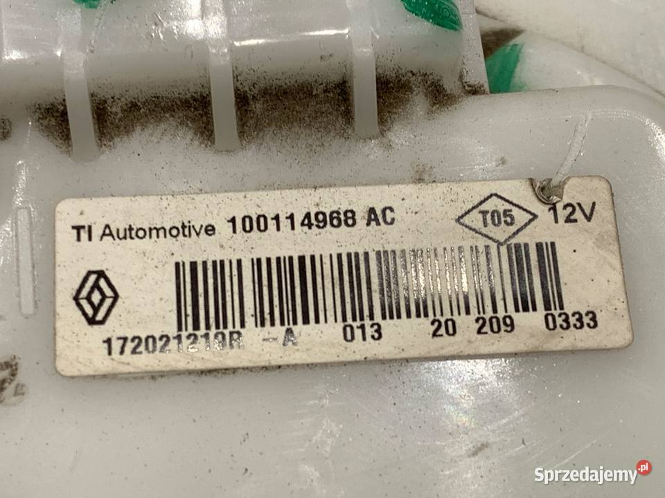 POMPA PALIWA RENAULT CLIO V 172021210R 10 101 Pompy paliwa