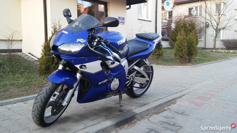 Yamaha R6 nieuszkodzony Warszawa