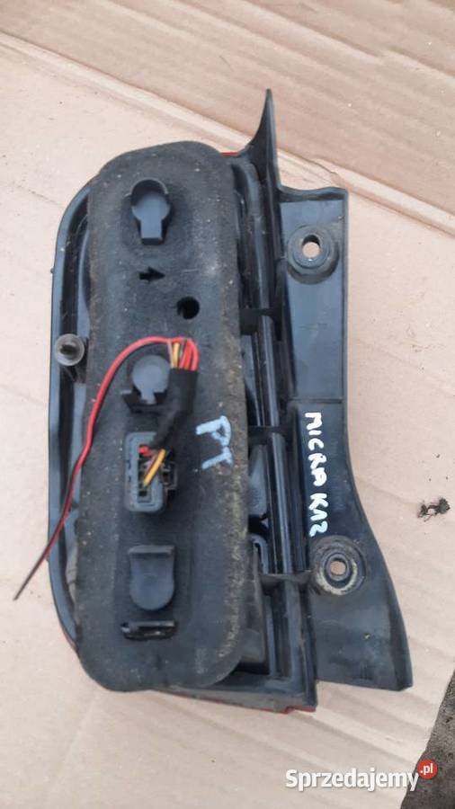 lampa tylna prawa lewa Nissan MNicra k12 lift 3 Dębno