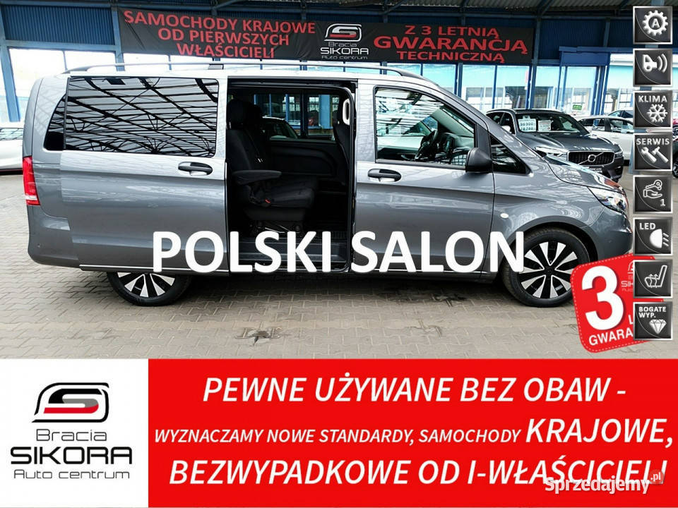 Mercedes Vito 8OSÓB Tourer DŁUGI 163 AUTOMAT 4/5 Mysłowice sprzedam