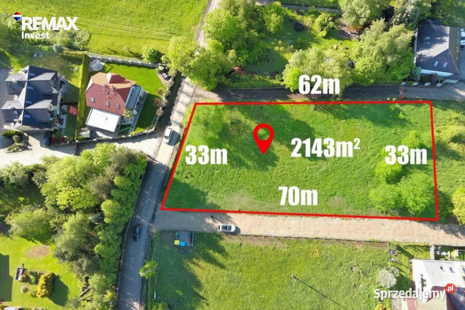 Idealna działka pod wymarzony dom Kamienica 33m śląskie Bielsko-Biała