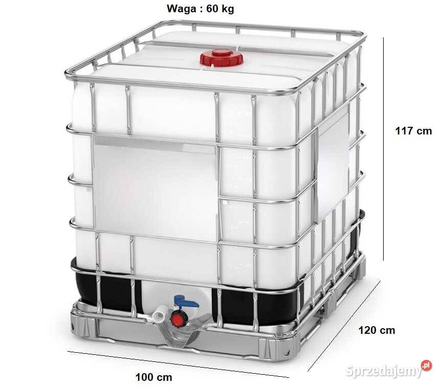 Mauzer zbiornik 1000 litrów czysty nowy małopolskie sprzedam
