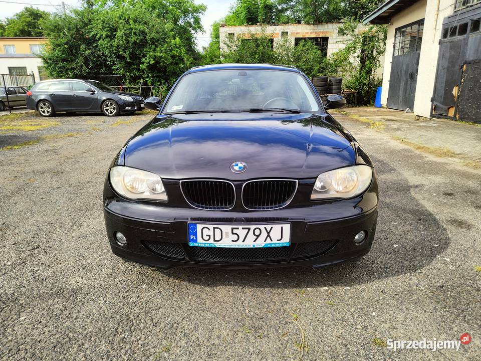 BMW Seria 1 E87 116i 2006r pomorskie Pruszcz Gdański