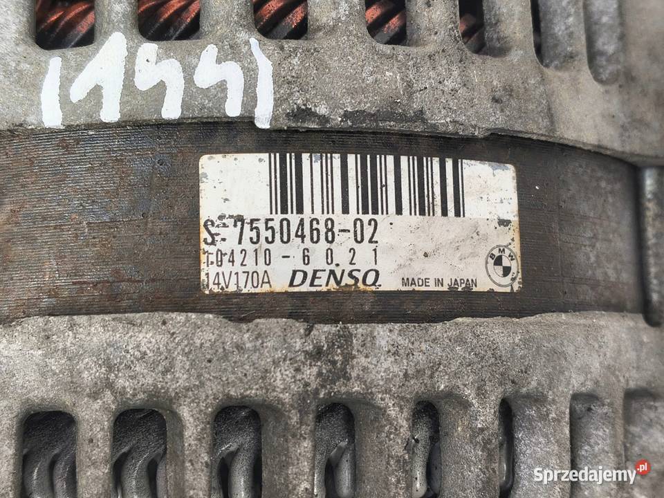 ALTERNATOR BMW E90 E87 20 i denso 7550468 Chełm