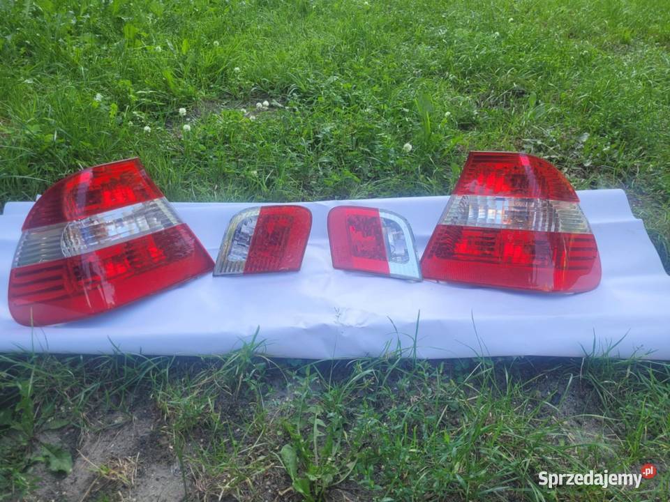 Lampy tylnie BMW E46 sedan komplet osobowe łódzkie