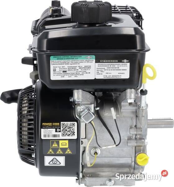 Silnik wał poziomy 5 195 mm PTO Briggs Stratton Kamionna