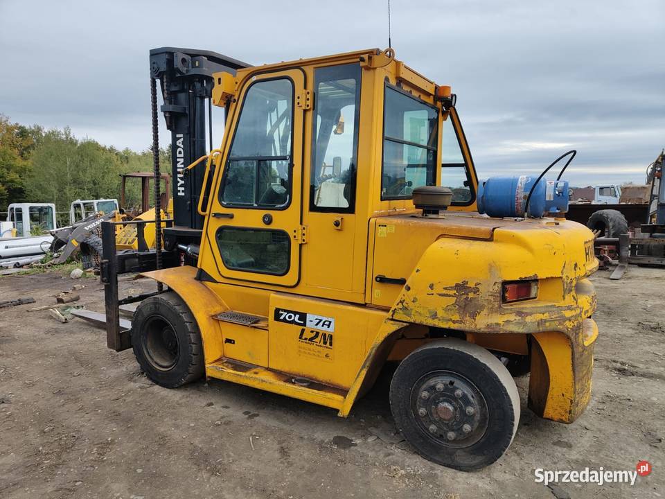 Wózek widłowy HYUNDAI 70L7A LPG Udźwig 7 ton Wózki widłowe małopolskie