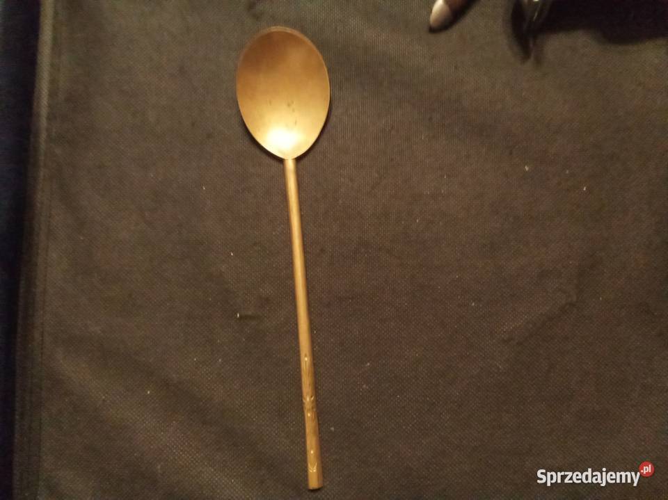 Stara złota łyżka Warszawa