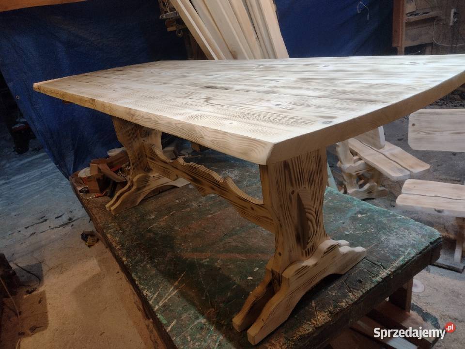 meble ogrodowe 220 jodła drewno Przemyśl sprzedam