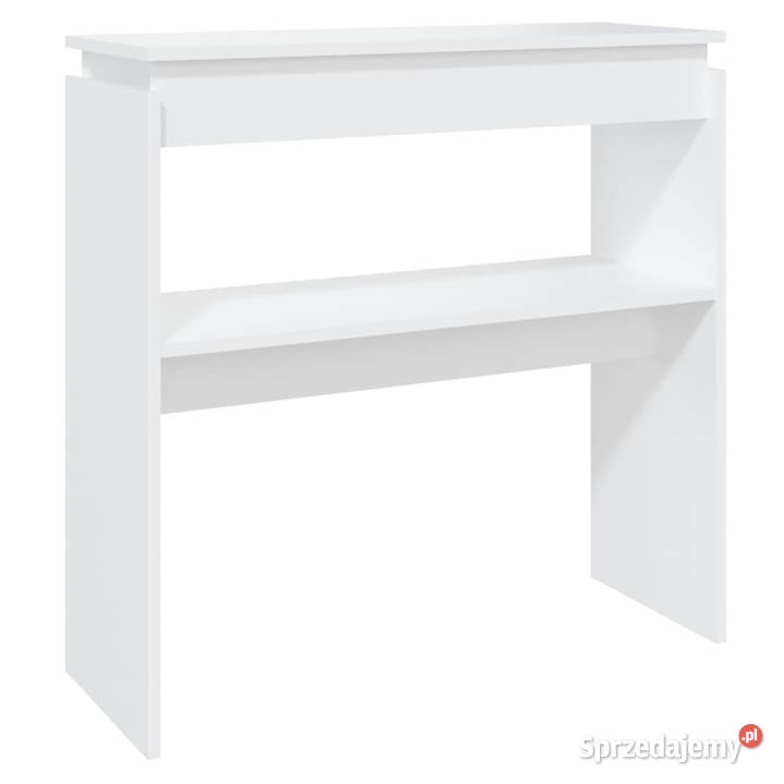 Stolik konsolowy biały 80x30x80 materiał Warszawa sprzedam