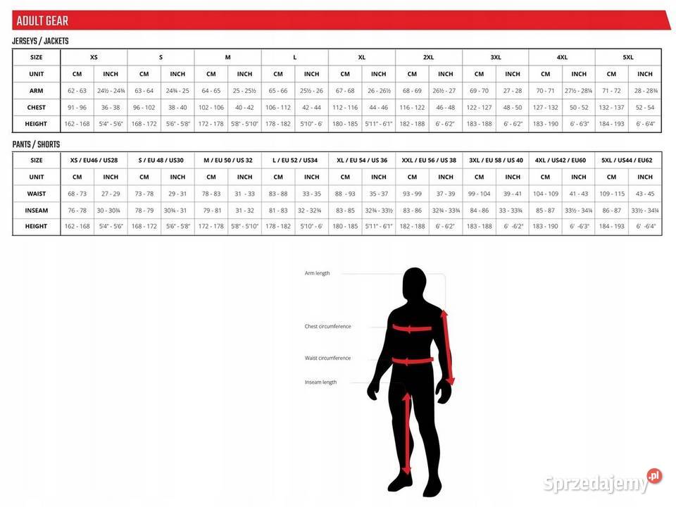 STRÓJ CROSS SPODNIE KOSZULKA L GRANATOWY