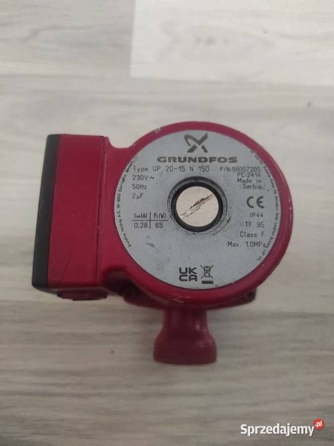 Grundfos UP 2015N 150 Pompa cyrkulacyjna ciepłej Pompy Liszkowice