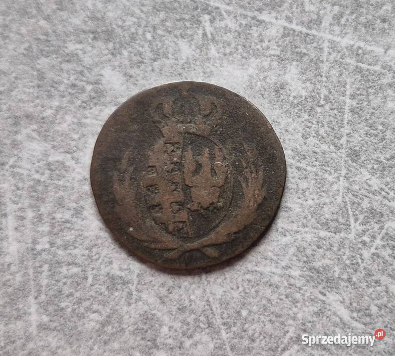 136 KSIĘSTWO WARSZAWSKIE 1 Grosz 1812 r Wola Kruszyńska