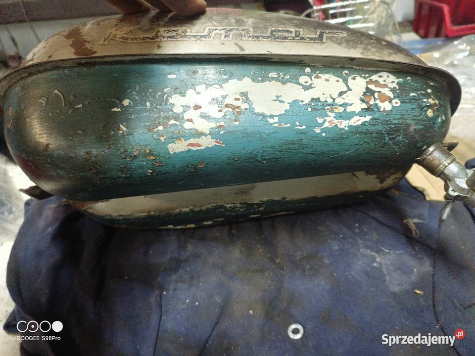 Zbiornik paliwa bak komar sztywniak stary typ opolskie Nysa