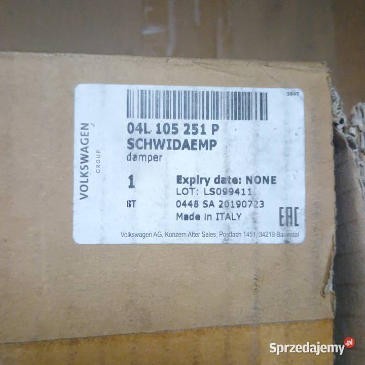 Koło pasowe VAG dostawcze sprzedam