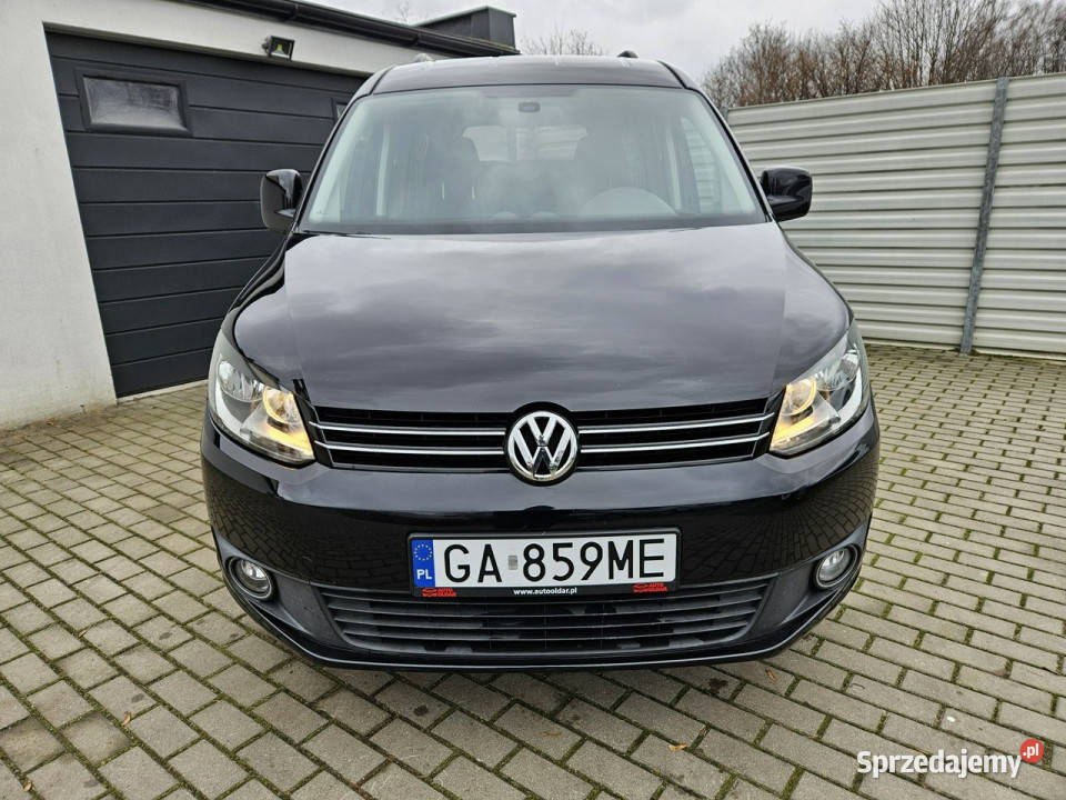 Volkswagen Caddy 20 MPi 109 7 OSÓB benzyna NOWY Zarejestrowany w Polsce Gdynia