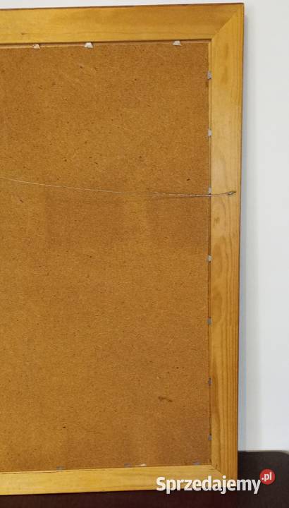 Obraz olejny na desce sygnowany Widok na górskie Katowice sprzedam