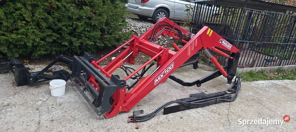 Tur ładowacz czołowy Mailleux MX 3 sekcje Massey Ładowacze czołowe Kasina Wielka