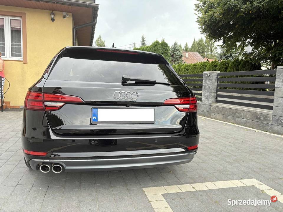 Audi A4 20 TDI 190 STronic SLine 2016 r Panoram 190KM Bystra Podhalańska