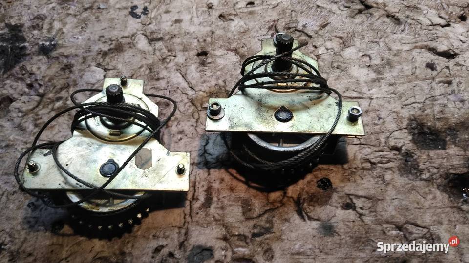 Fiat 126 korbki klamki podnosniki szyb FL i EL