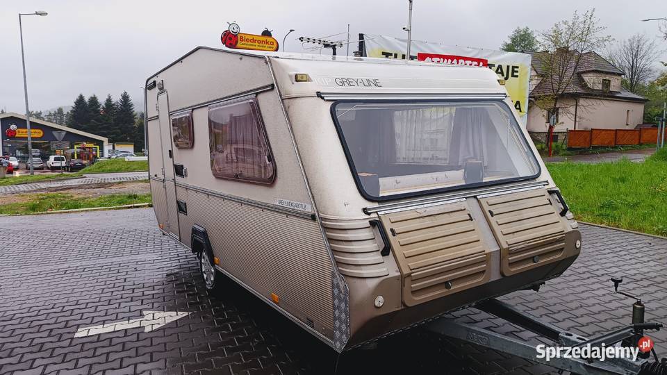 Przyczepa kempingowa łóżka piętrowe campingowa Kip