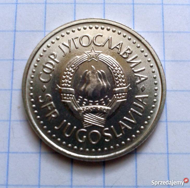 10 DINARA 10 DINARÓW 1987 JUGOSŁAWIA Numizmatyka lubelskie Parczew