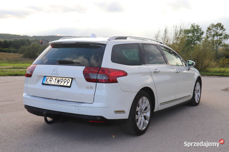 Citroen C5 20 HDI 163 Automat Ksenony Nawi Hak nieuszkodzony Korzecko