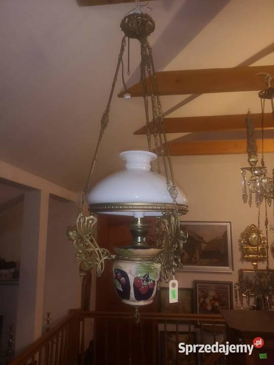 Lampa Majolika Orginalna
Elektryczna sprzedam