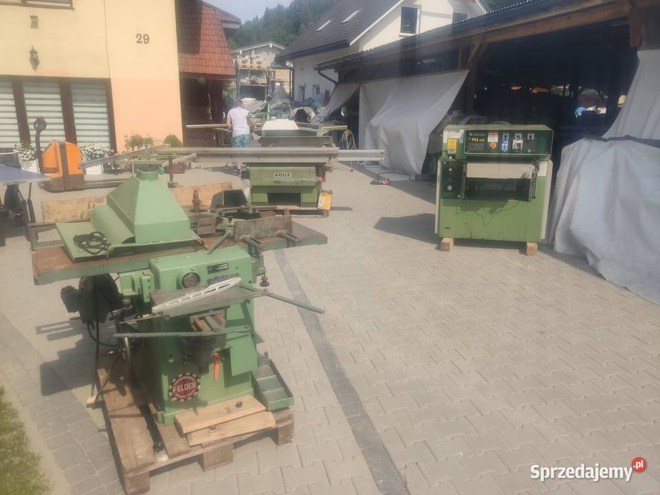 Strugarka czterostronna 4 stronna 5 6 głowic Maków Podhalański