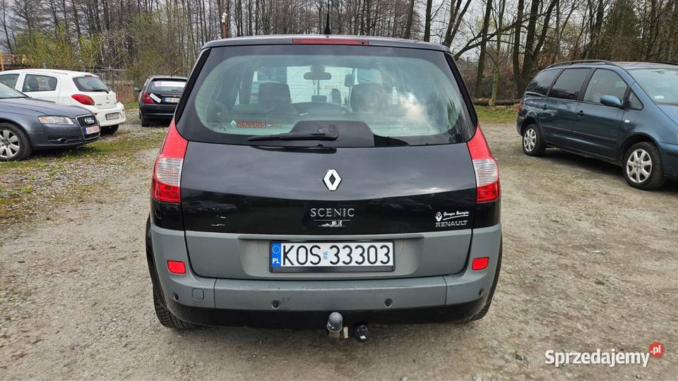 Renault Megane Scenic 19dCi KLIMA NAVI Oszczędny światła przeciwmgielne Sucha Beskidzka