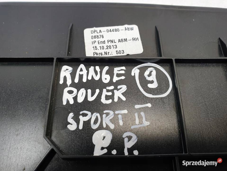 Range Rover II L494 ZAŚLEPKA DESKI PRAWA prawy lubelskie