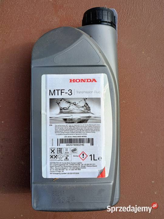 Olej MTF3 olej DPSF HONDA Orginalny podlaskie Suwałki sprzedam
