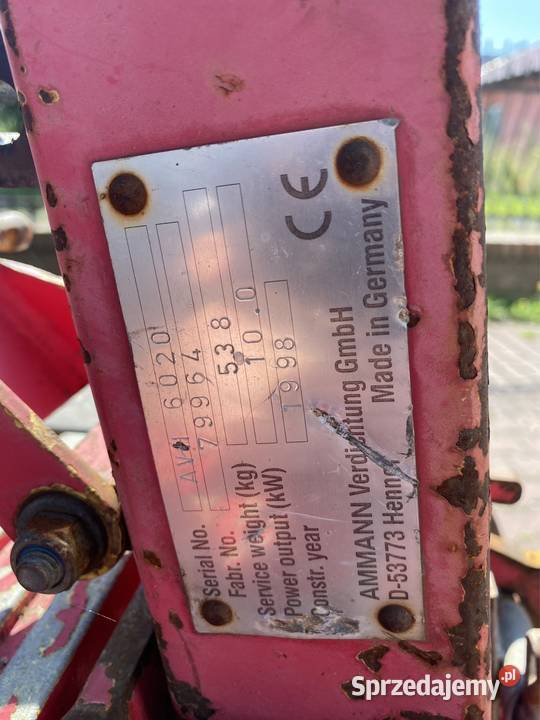 Zagęszczarka Amman AVH 6020 79964 Gorzów Wielkopolski