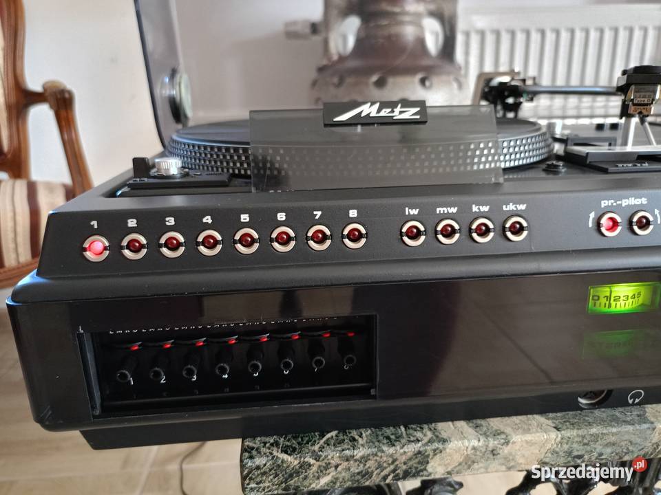 Zabytkowy Gramofon Dual 1237 A Metz Hi Fi Studio