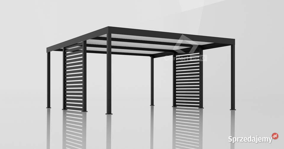 CarPort PREMIUM Wiata samochodowa 5x5 Antracyt Bochnia