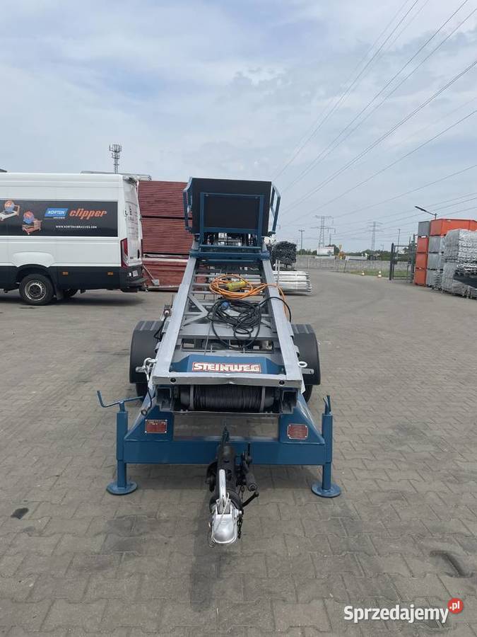 Winda dekarska Steinweg ML 16 drabina wciągarka Ślesin