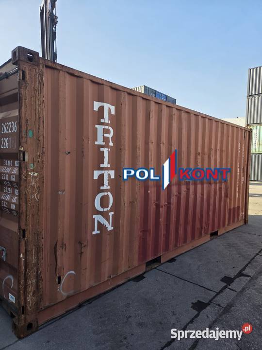 Kontener Morski 20 DV 6 metrowy używany POLKONT Radom