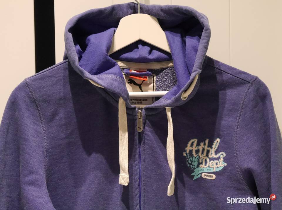 Puma świetna fioletowa bluza 40 L Wrocław