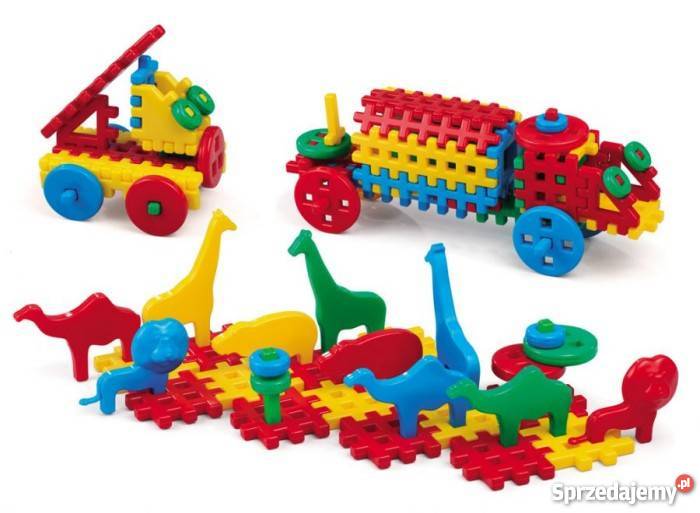 Marioinex Wafle 150 elementów Mix150 Klocki Warszawa